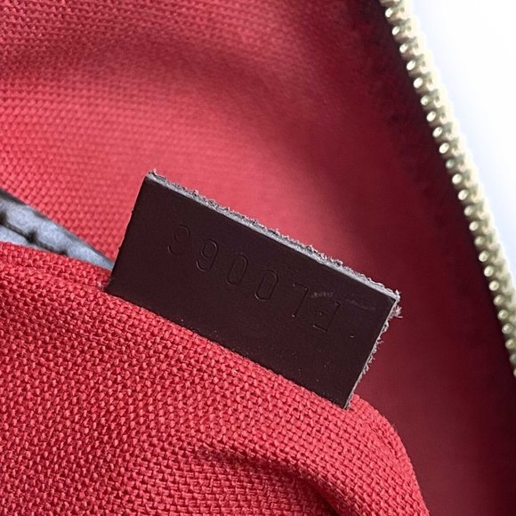 Louis Vuitton Alma Damier Ebene PM Brown Top Handle W/ Lock & Key - Picture 3 of 13